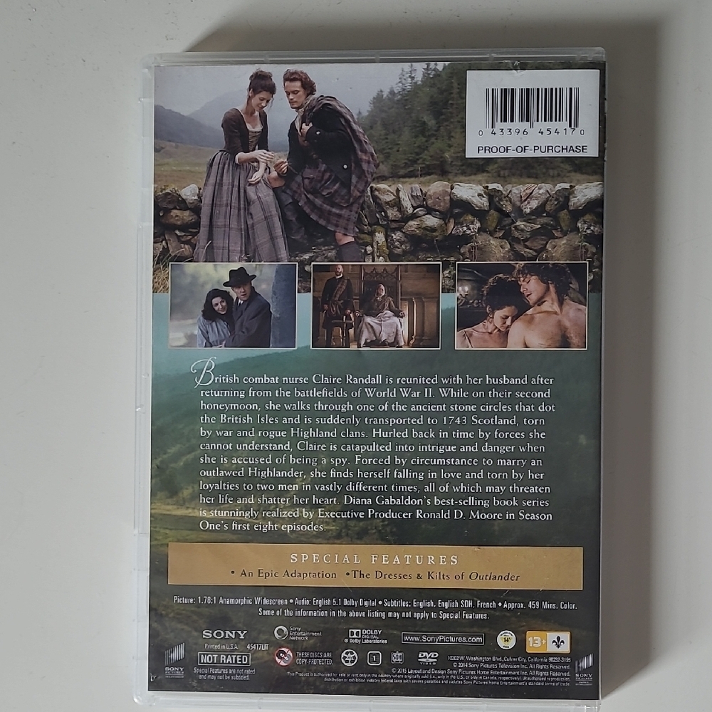 Outlander Season One Volume One DVD - Captivating Adventure - Picture 2 of 6
